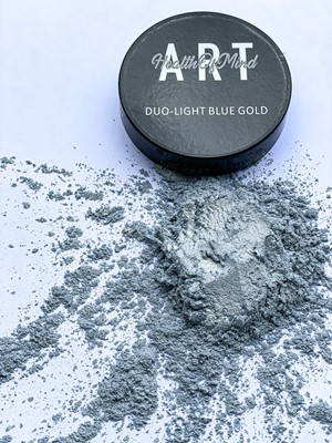Health of Mind Art Duo Colour Pigment Powder - Light Blue/Gold